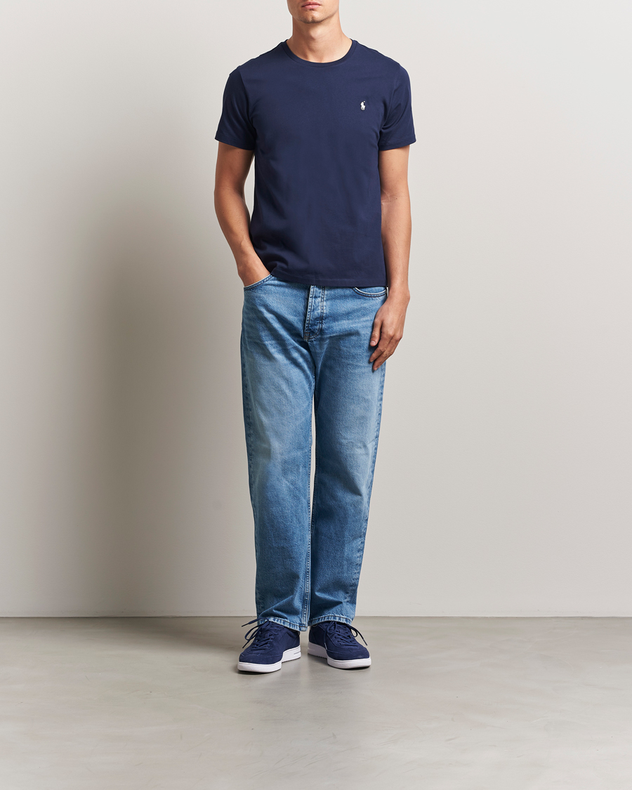 Homme | T-shirts | Polo Ralph Lauren | Liquid Cotton Crew Neck T-Shirt Cruise Navy