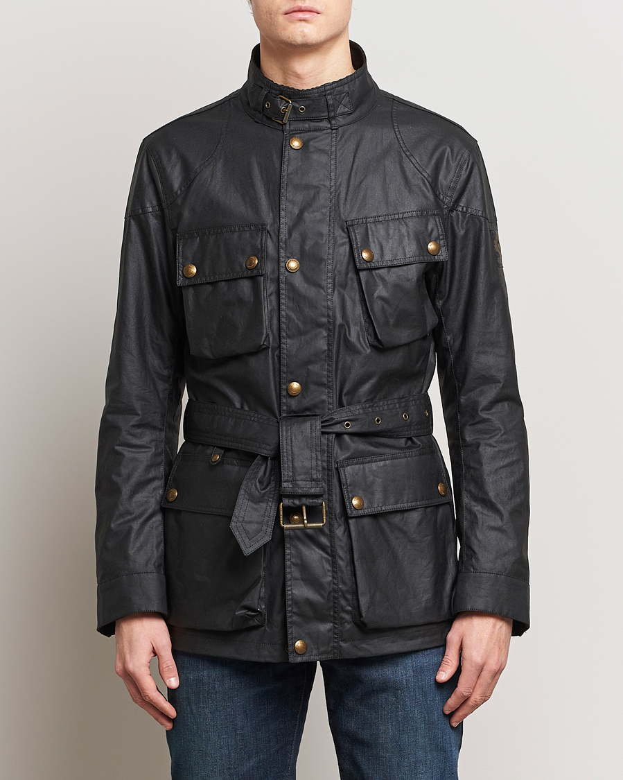 Belstaff Trialmaster Waxed Jacket Black - Köp Belstaff