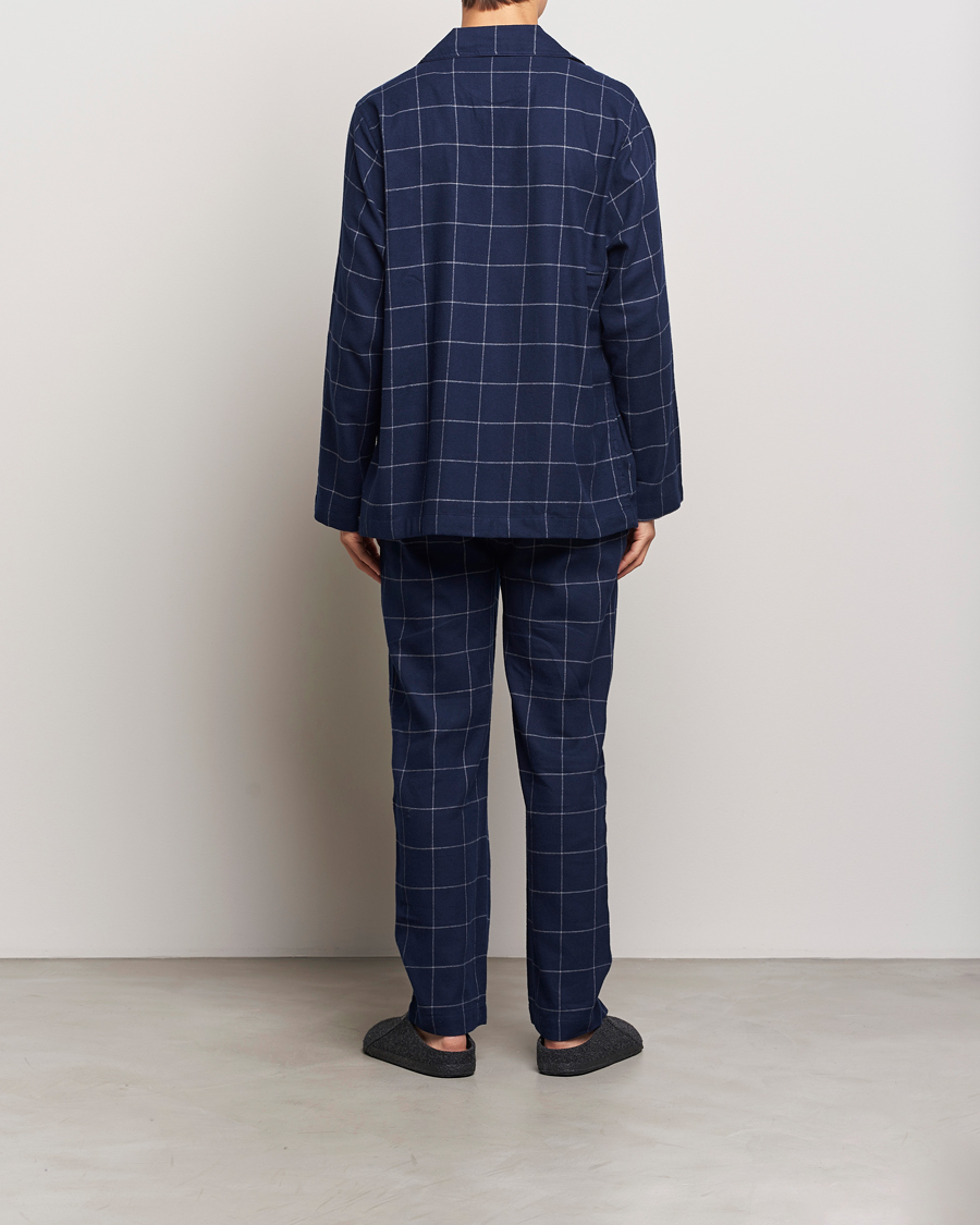 Homme |  | Polo Ralph Lauren | Pyjama Set Navy Windowpane