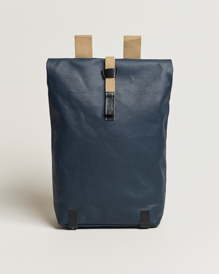 Brooks England Pickwick Cotton Canvas 26L Backpack Dark Blue Black