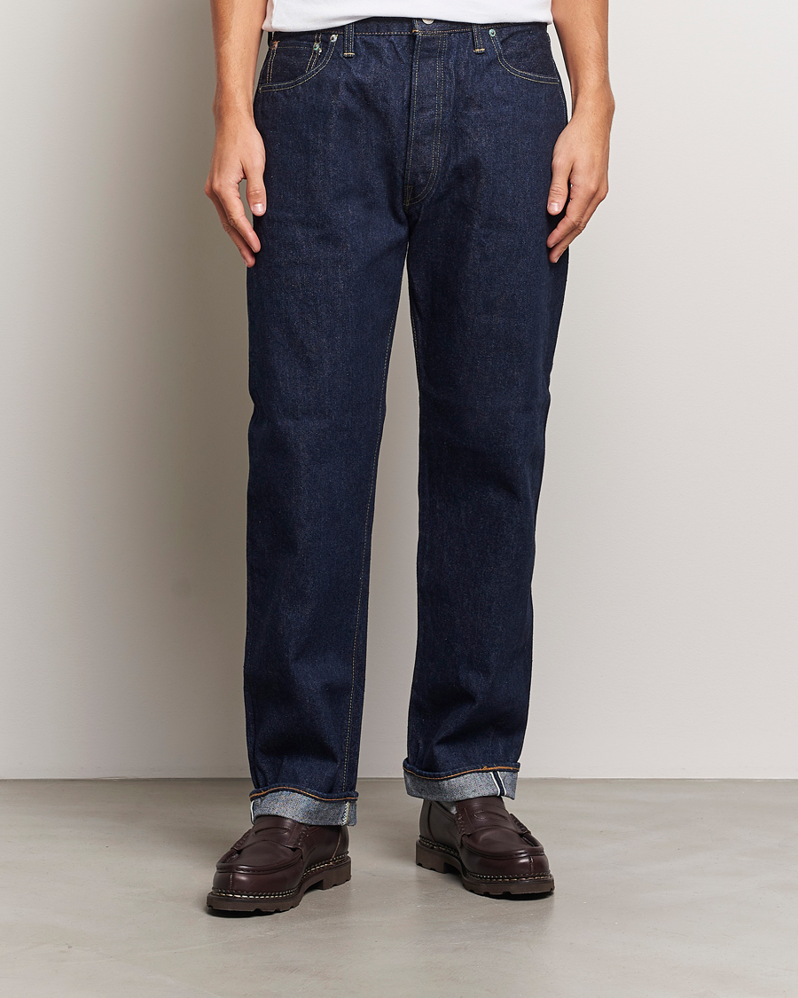 Homme |  | orSlow | Straight Fit 105 Selvedge Jeans One Wash