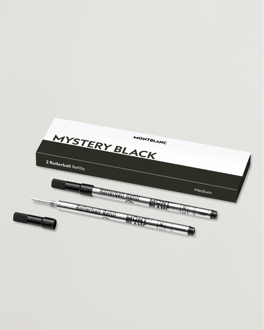 Homme |  | Montblanc | 2 Rollerball Refills Mystery Black