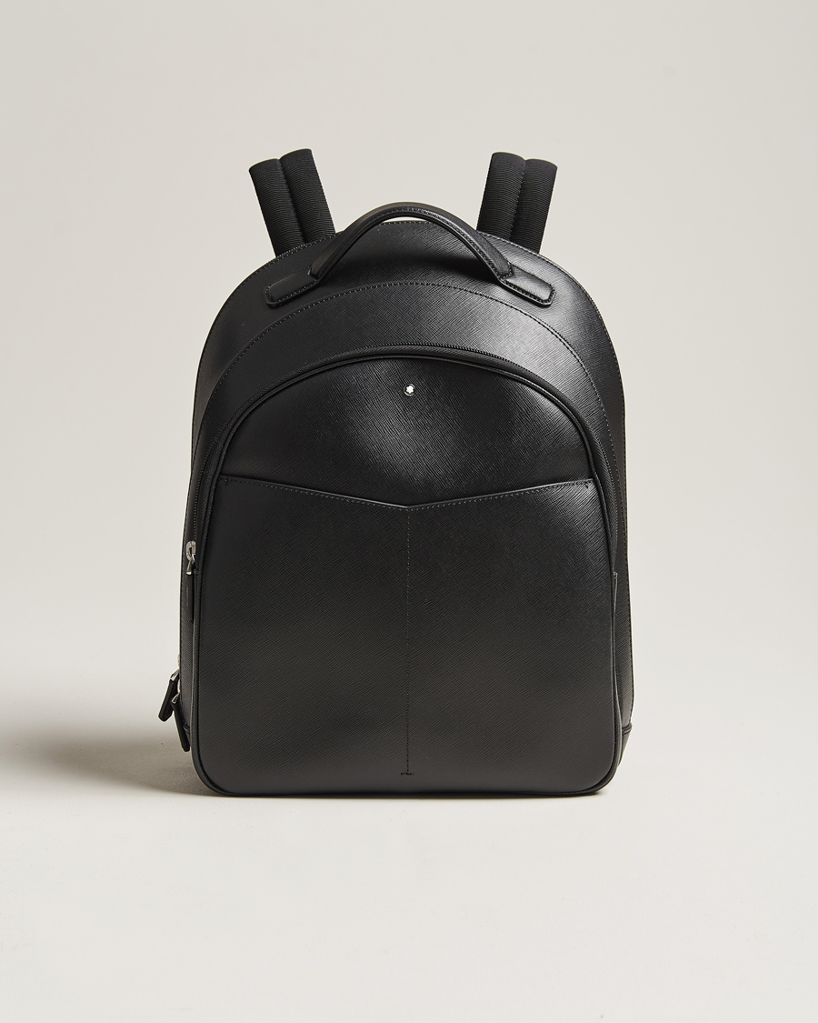 Montblanc Sartorial Backpack Medium 3 Comp Black Acheter