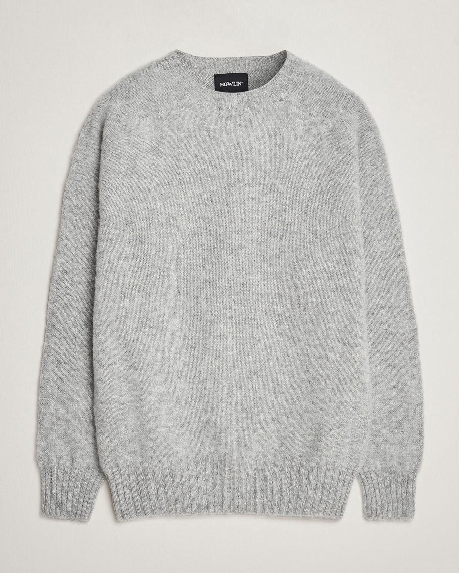 Howlin' Brushed Wool Sweater Silver - Acheter Howlin' .