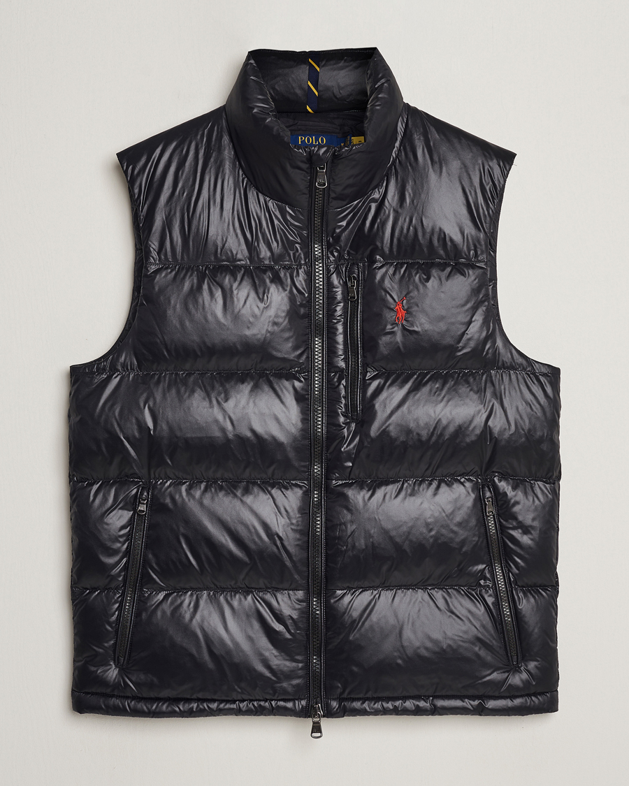 Polo Ralph Lauren El Cap High Gloss Down Vest Black