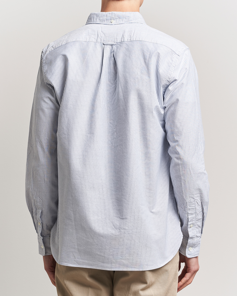 Homme | Chemises | BEAMS PLUS | Oxford Button Down Shirt Light Blue Stripe
