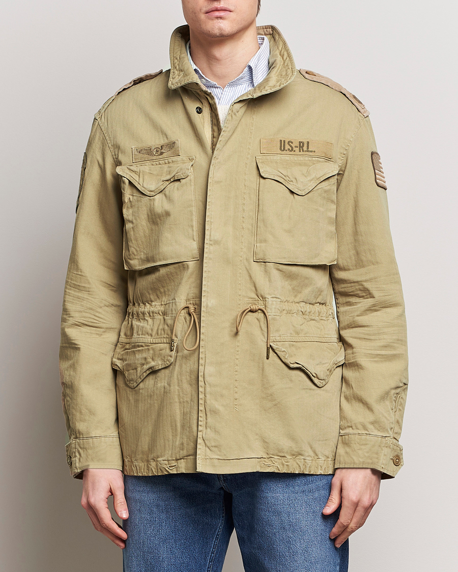 Homme |  | Polo Ralph Lauren | M65 Field Jacket Desert Khaki