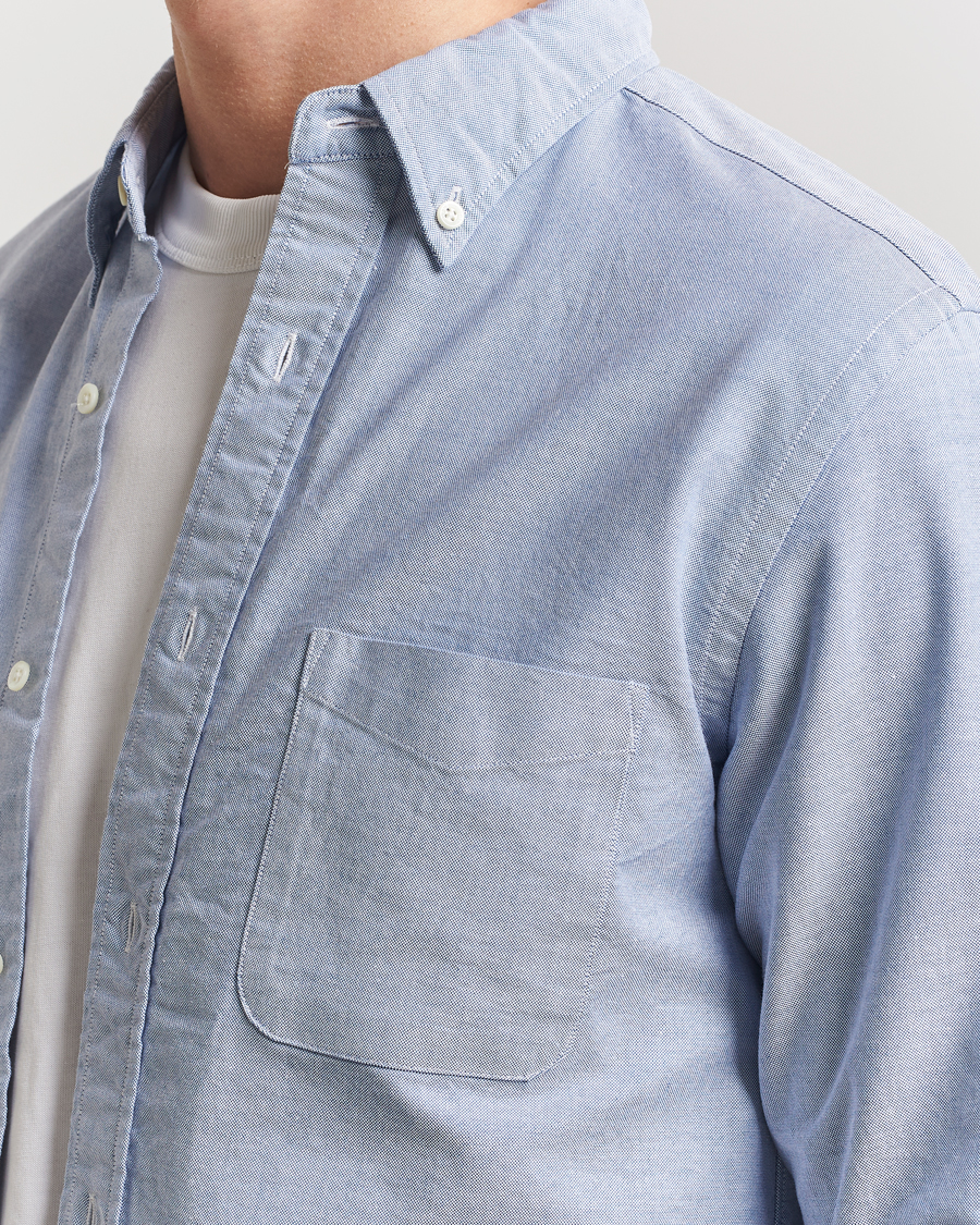 Homme | Chemises | BEAMS PLUS | Oxford Button Down Shirt Light Blue