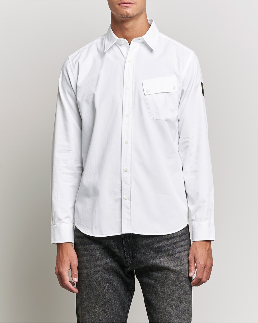 Homme |  | Belstaff | Pitch Cotton Pocket Shirt White
