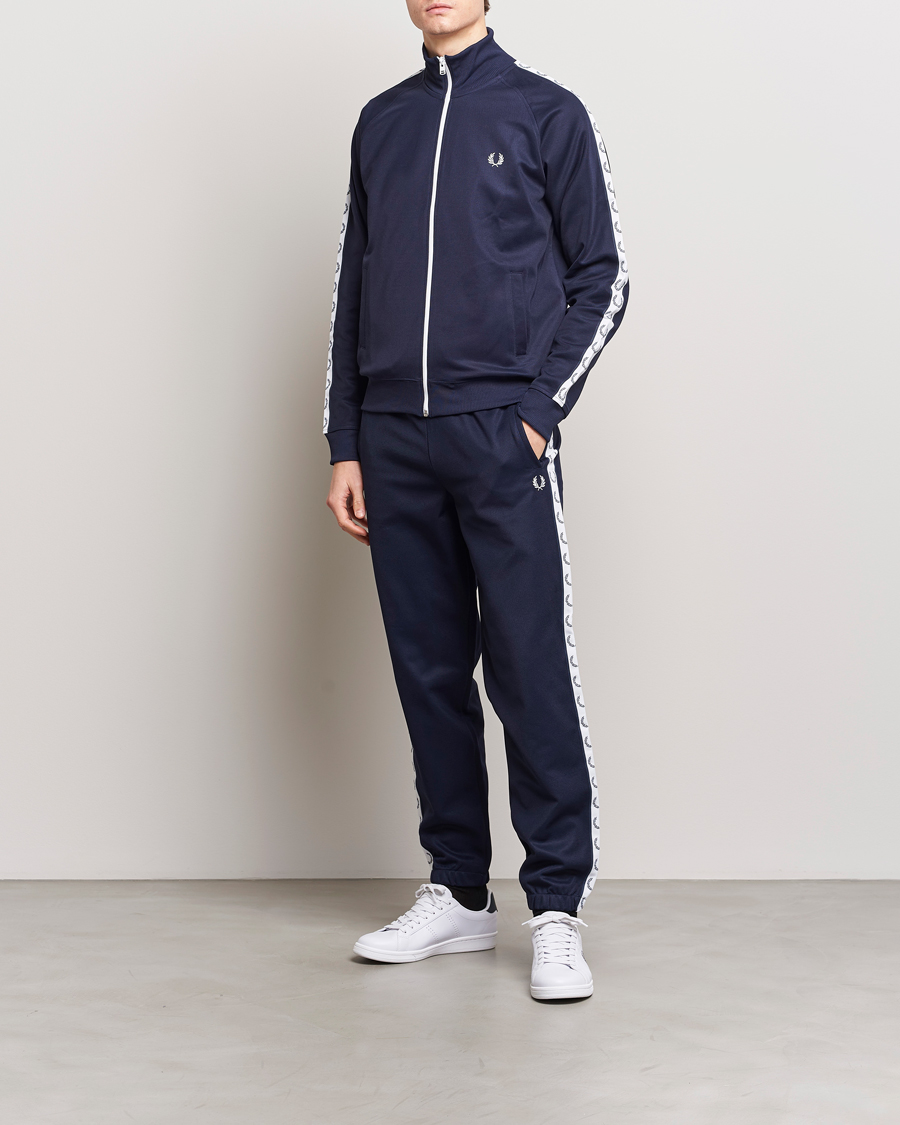 Fred perry track store jacket blue