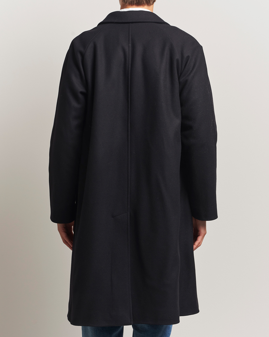 Homme | Manteaux Et Vestes | Gloverall | Chesterfield Wool/Cashmere Refined Coat Black