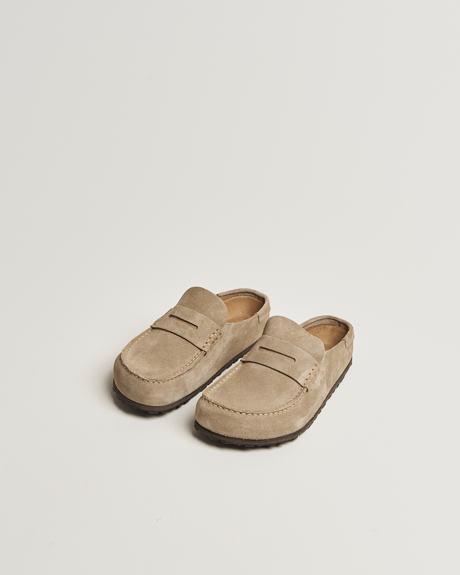 Homme | Sandales Et Mules | BIRKENSTOCK | Naples Taupe Suede