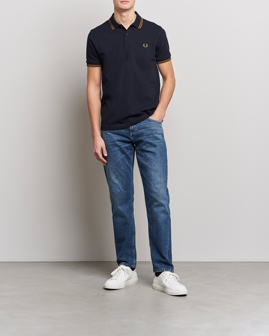 fred perry polo shirt navy