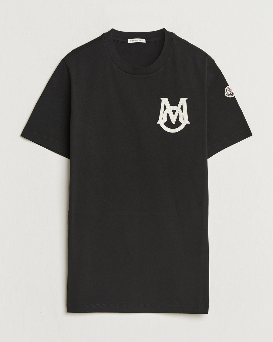 Homme | T-shirts | Moncler | Embossed Logo T-Shirt Black