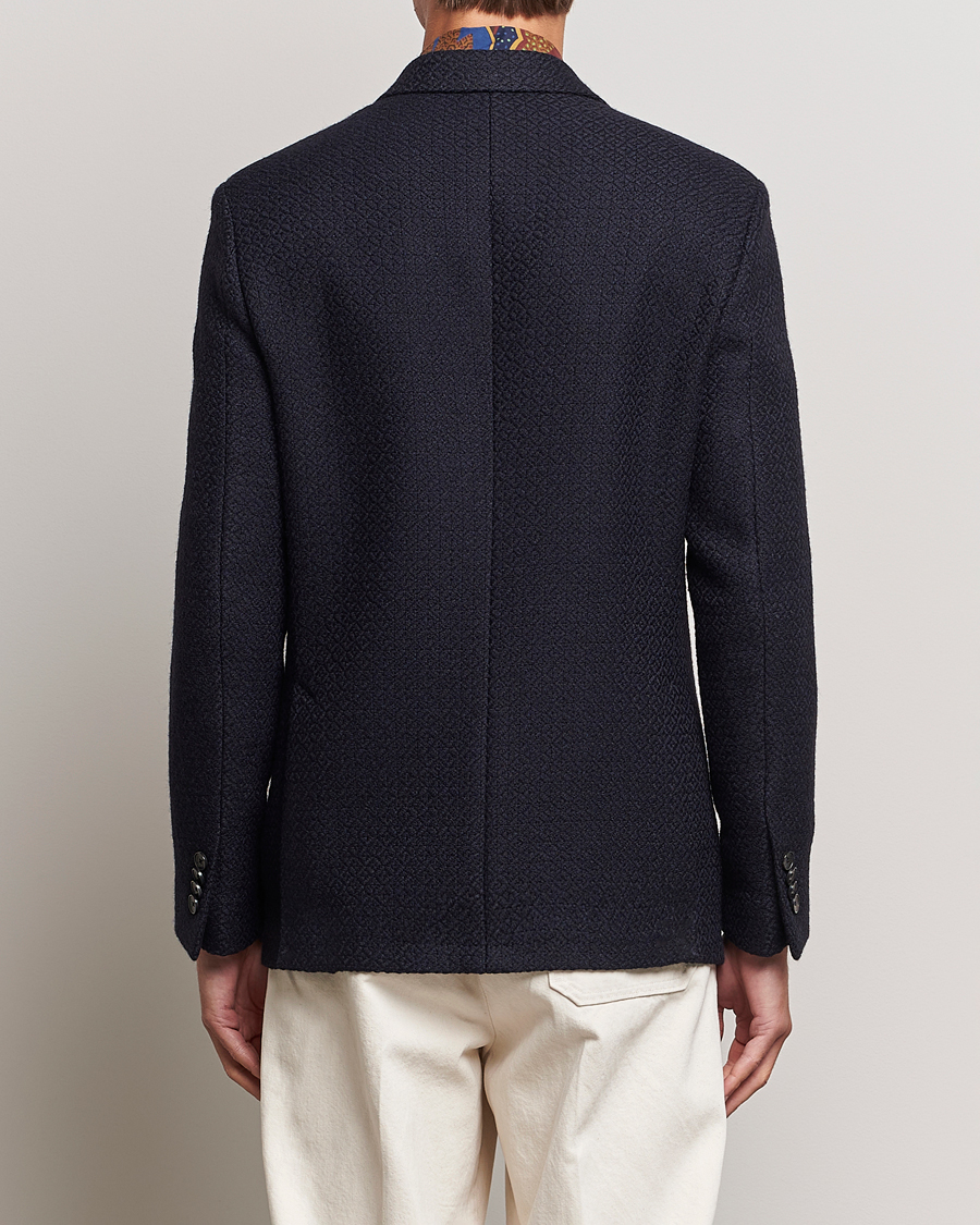 Homme | Blazers | Etro | Jacquard Jersey Blazer Navy