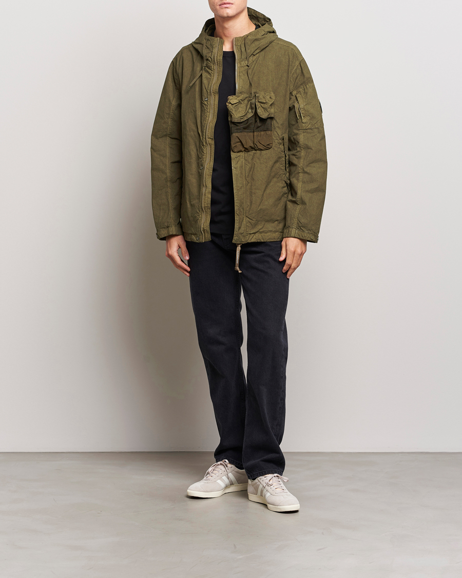 Homme | Manteaux Et Vestes | C.P. Company | Ba-Tic Hooded Jacket Military Green