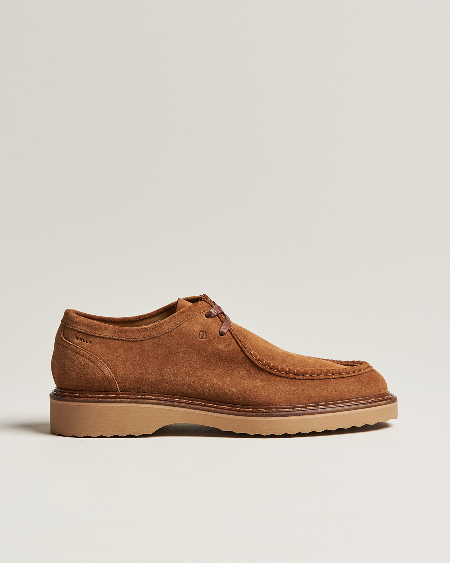 Bally Nadhy Suede Loafer Cognac Acheter Bally CareOfCarl.fr