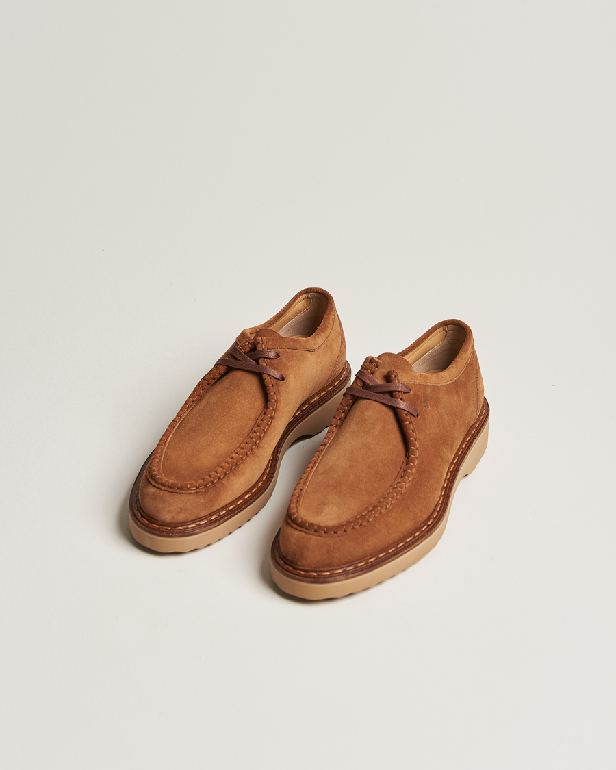 Bally Nadhy Suede Loafer Cognac