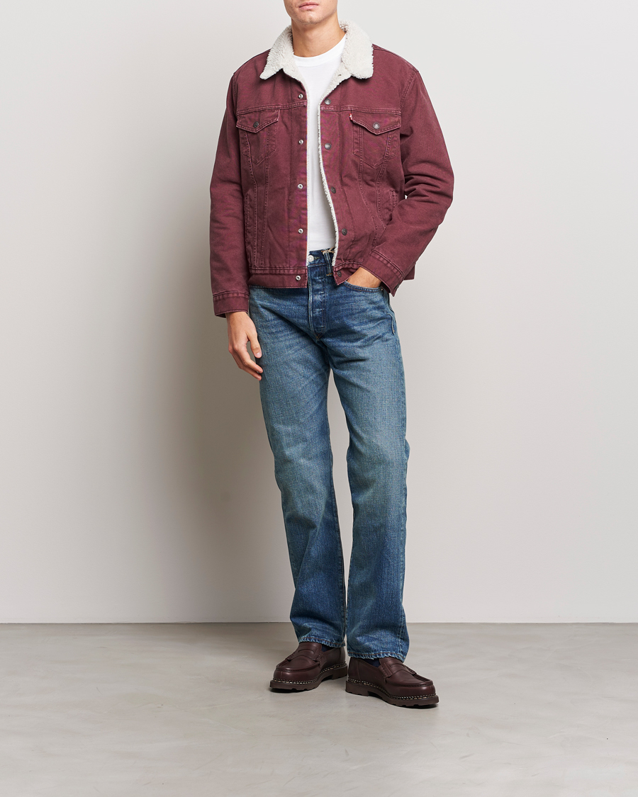 Veste levis type discount 3 sherpa trucker