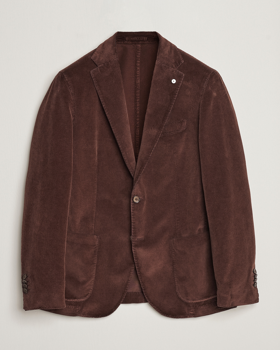 Homme | Blazers | L.B.M. 1911 | Jack Corduroy Blazer Brown