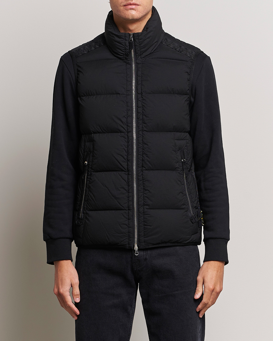 Homme | Manteaux Et Vestes | Stone Island | Nylon Down-TC Vest Black