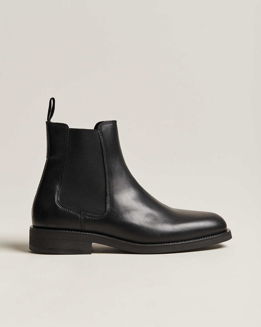 GANT Rizmood Leather Chelsea Boot Black Acheter GANT CareOfCarl.fr