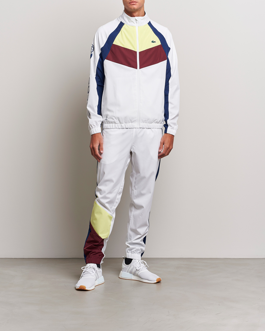 Retro lacoste clearance tracksuit