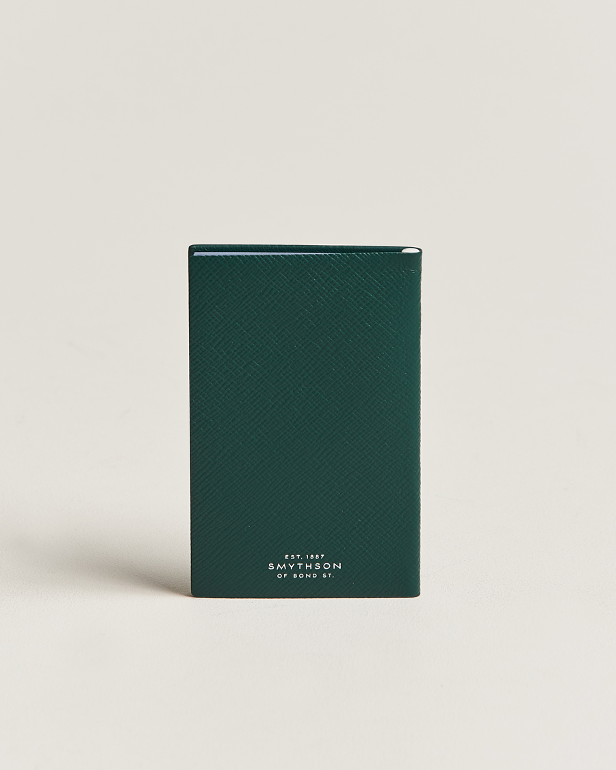 Smythson Panama Textured Lambskin Leather-Bound Pocket Notebook