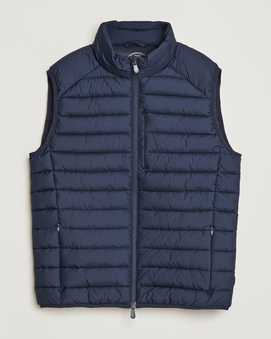 Homme | Manteaux Et Vestes | Save The Duck | Rhus Matt Lightweight Vest Blue Black