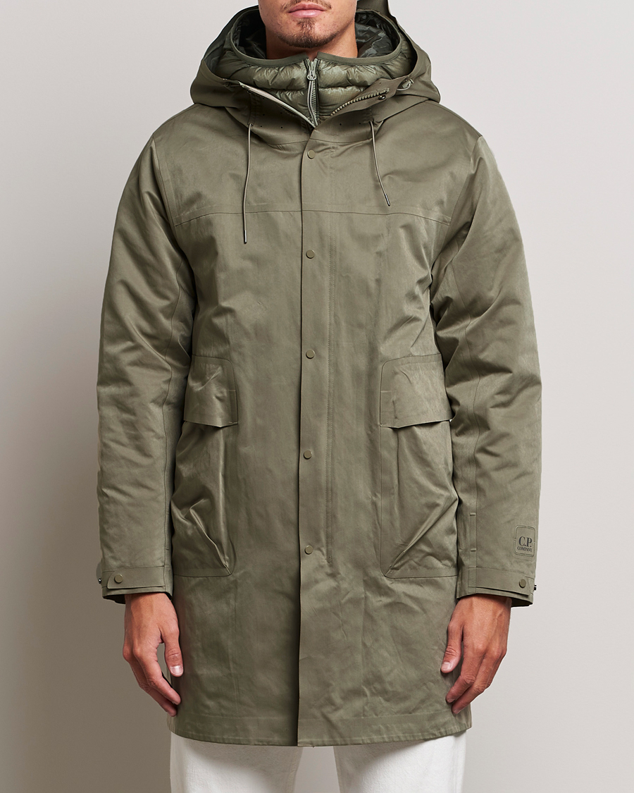 Homme | Manteaux Et Vestes | C.P. Company | Metropolis A.A.C. Two in One Down Parka Olive