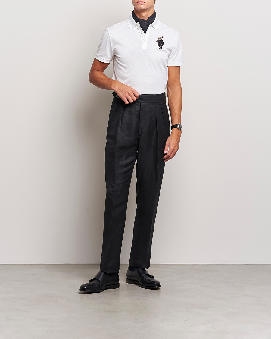 Homme | Polos | Ralph Lauren Purple Label | Ski Bear Polo White
