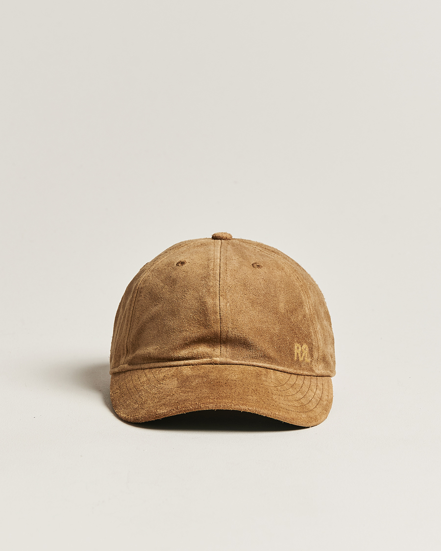 RRL Rough Out Baseball Cap Brown - Acheter RRL .