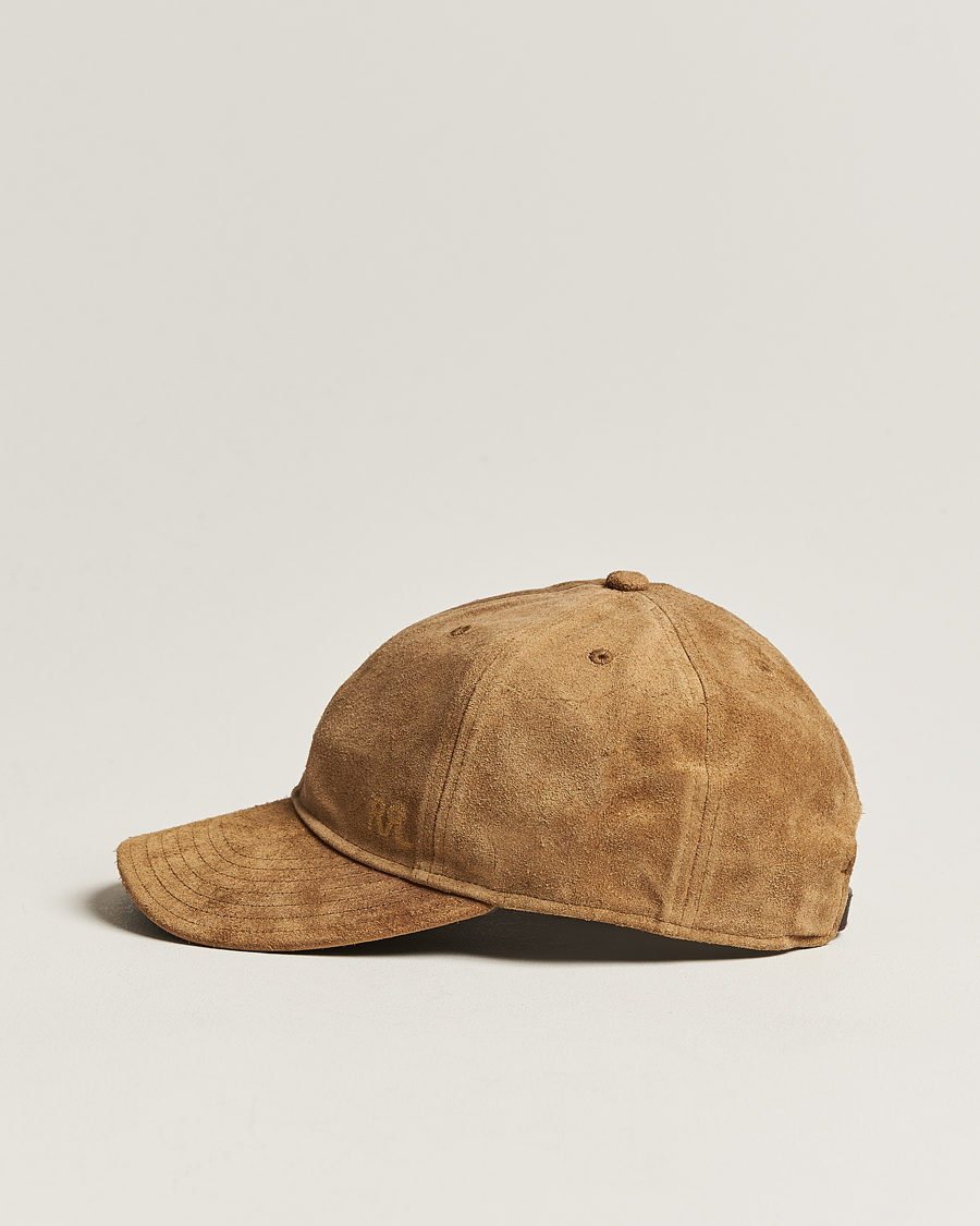 RRL Rough Out Baseball Cap Brown - Acheter RRL .