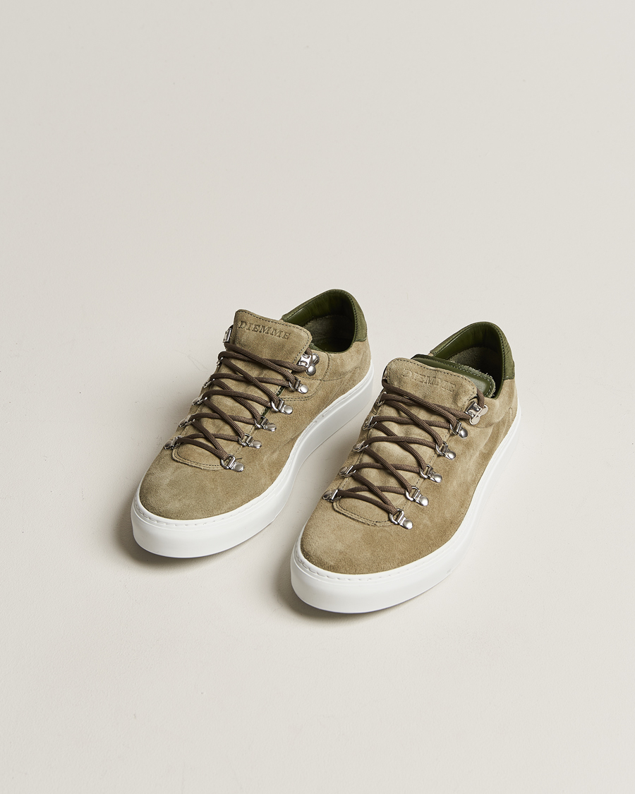 Homme |  | Diemme | Marostica Low Sneaker Olive Suede