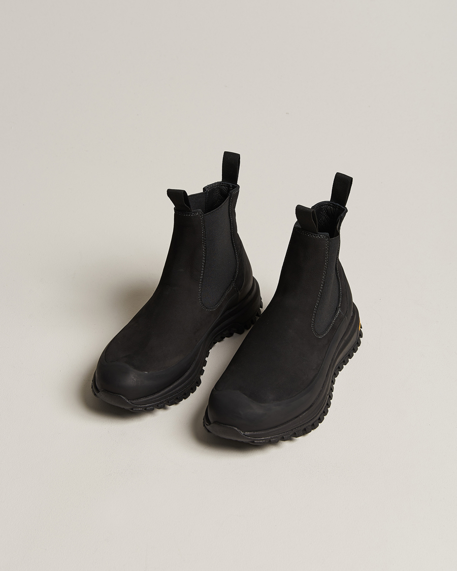 Homme |  | Diemme | Ramon Vibram Sole Chelsea Boot Black Suede