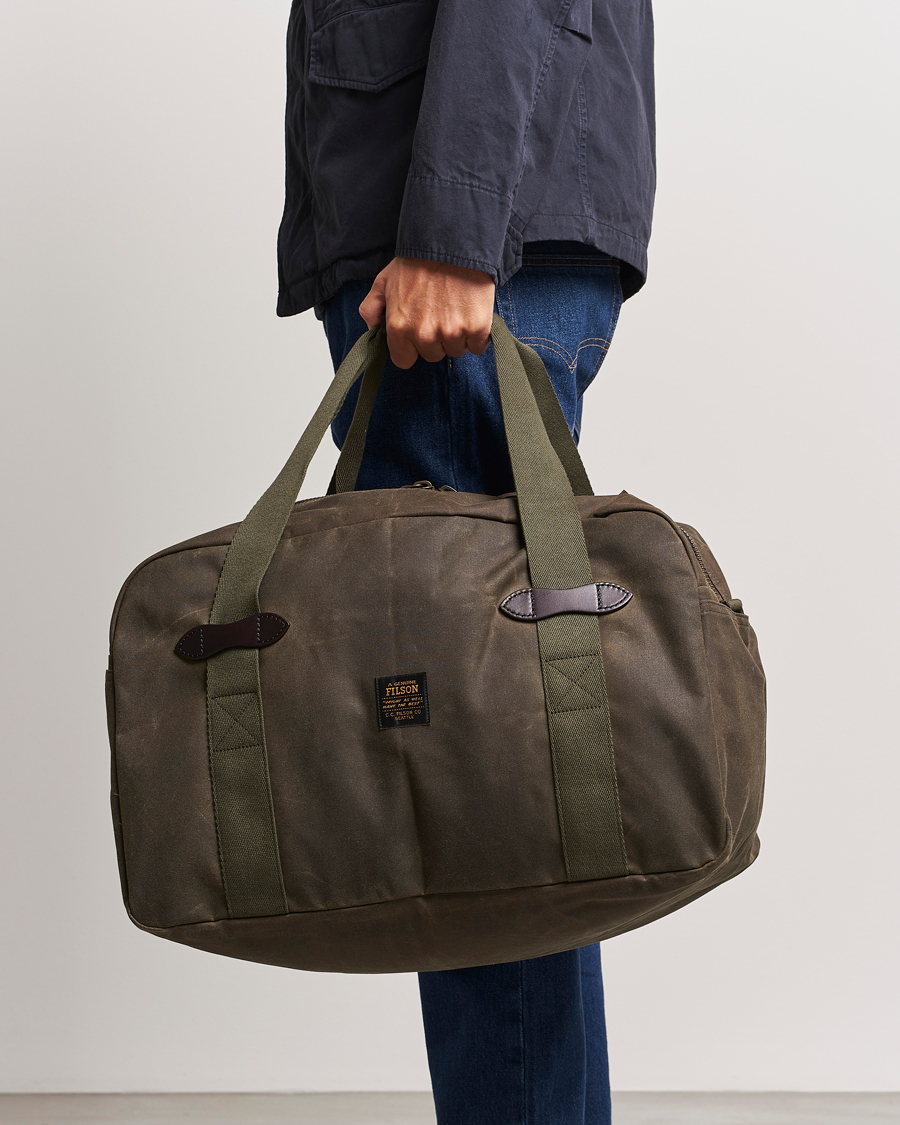 Homme | Sacs De Voyage | Filson | Tin Cloth Medium Duffle Otter Green