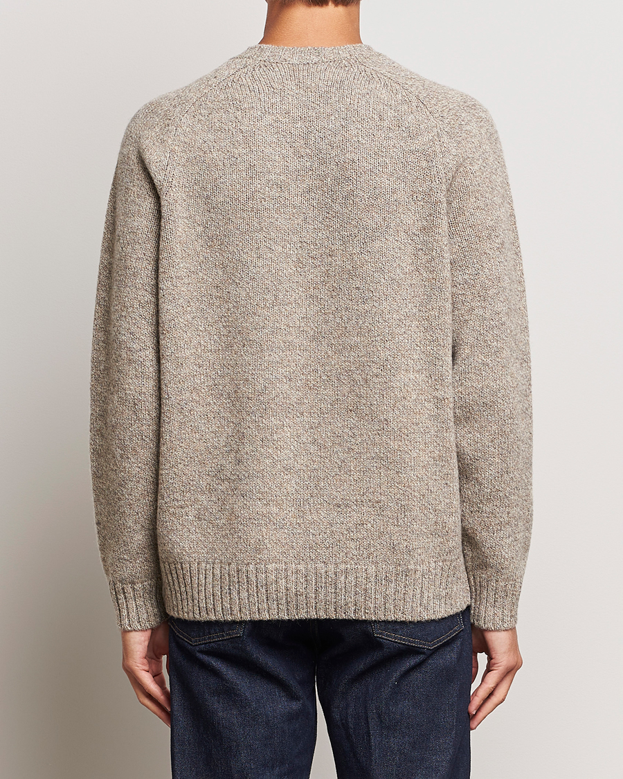 Homme | Pulls Et Tricots | Filson | Irish Wool 5-Guage Knitted Sweater Natural/Brown
