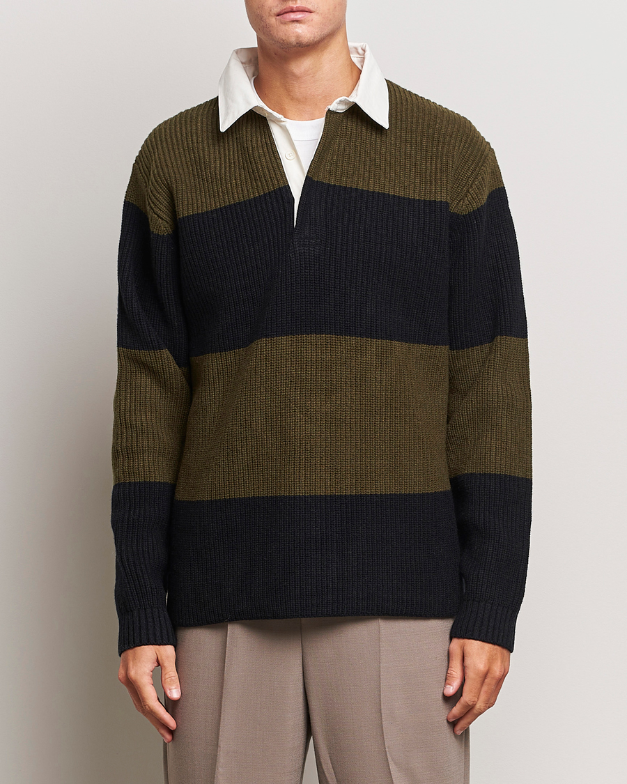 Homme | Pulls Et Tricots | J.Lindeberg | Larkspur Knitted Rugby Black