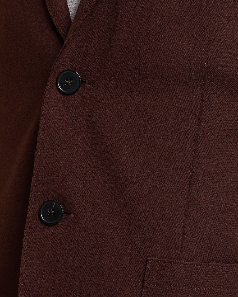 Homme | Blazers | Harris Wharf London | Two Button Vented Superfine Merino Blazer Brown