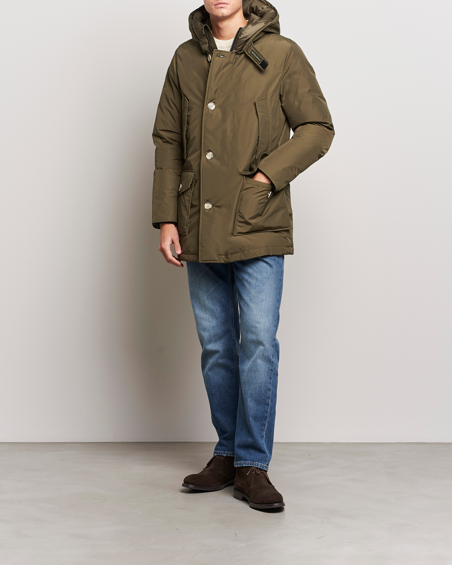 Homme | Manteaux Et Vestes | Woolrich | Arctic Parka No Fur Dark Green