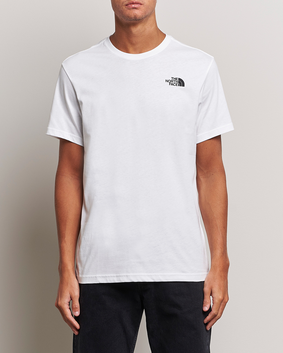 Homme | T-shirts | The North Face | Redbox Tee White/Summit Gold