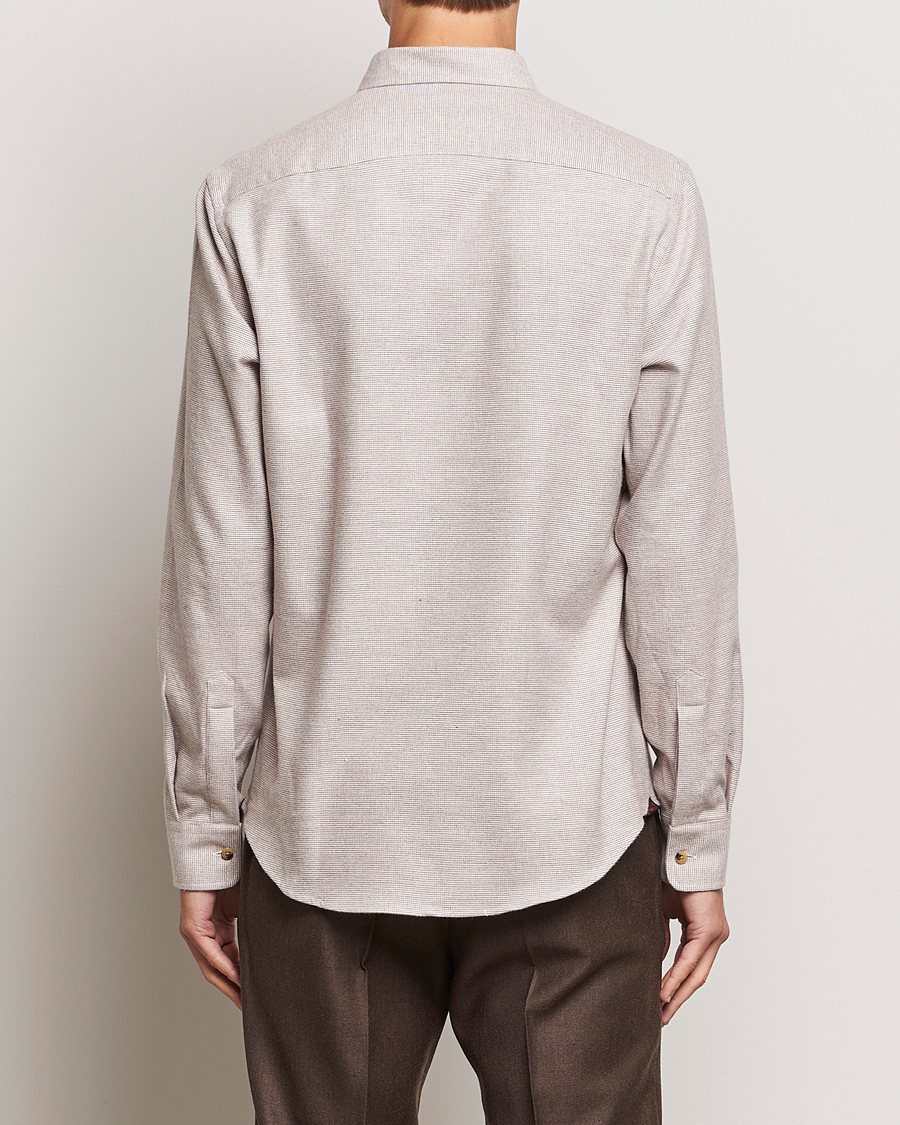 Homme | Chemises | Morris | Flanell Check Shirt Khaki