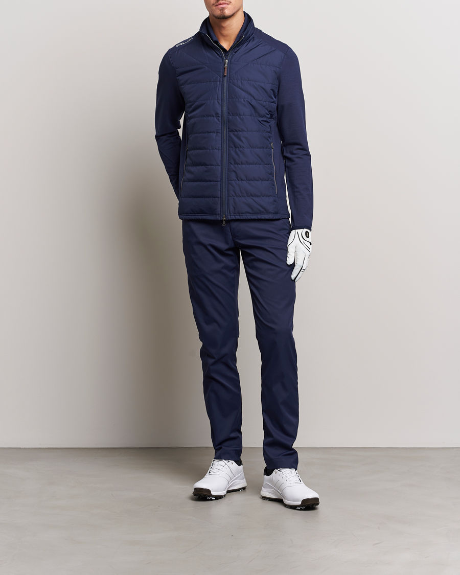 RLX Ralph Lauren Performance Wool Full Zip French Navy