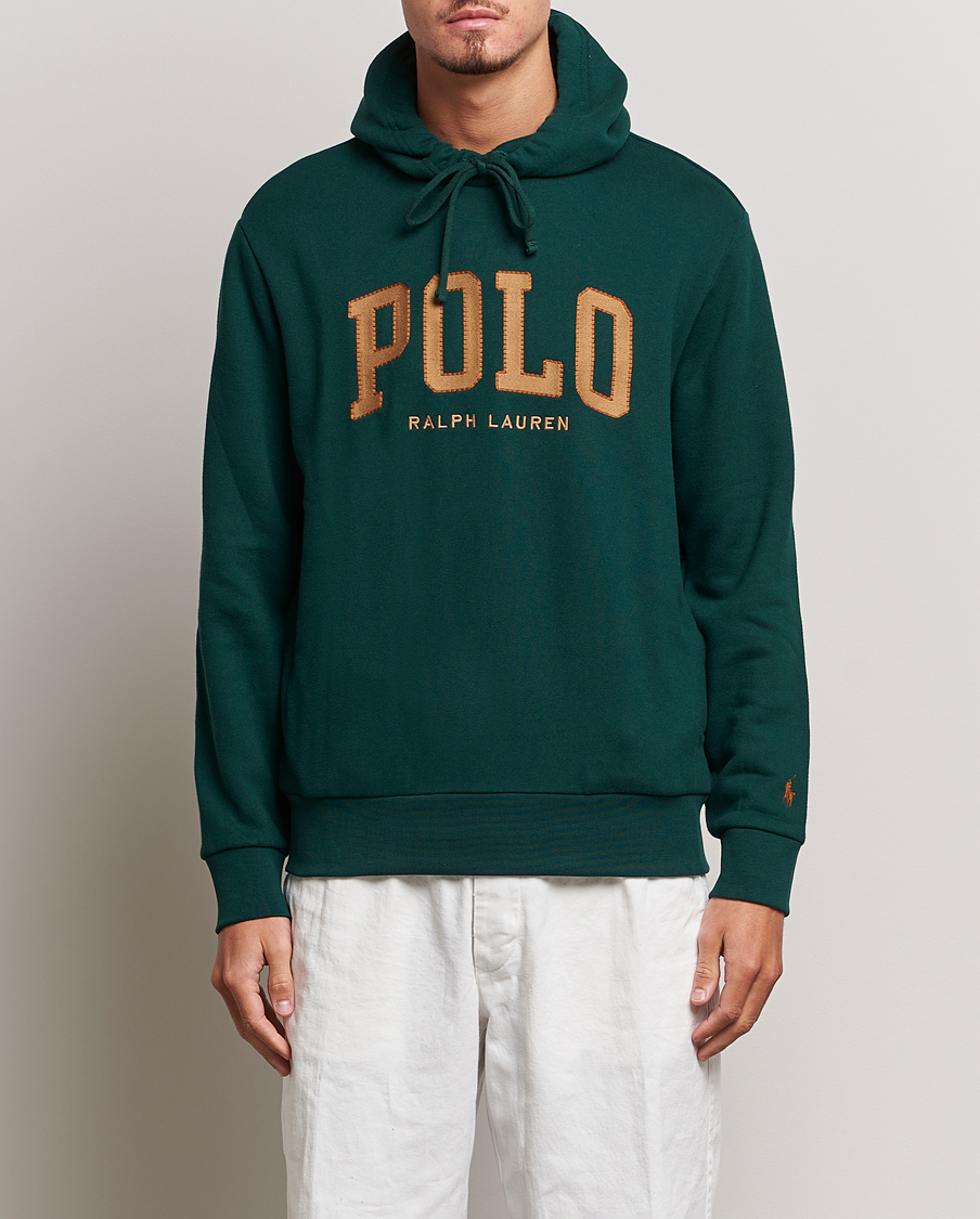 Fleece store polo hoodie