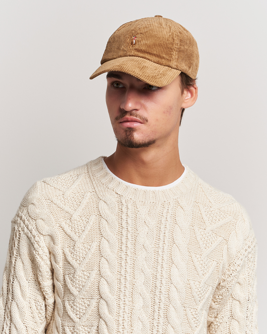 Polo Ralph Lauren Corduroy Cap Dispatch Tan - Acheter Polo Ralph