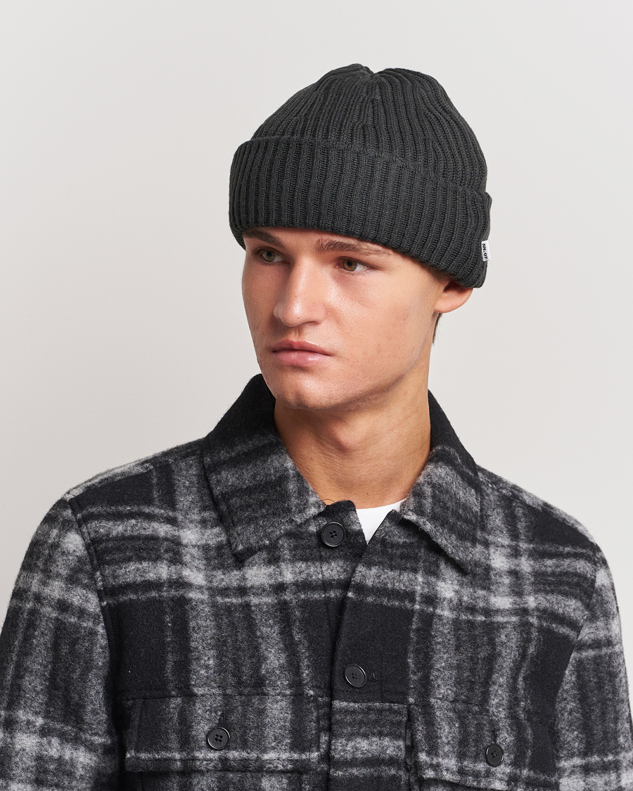 Homme |  | NN07 | Ribbed Hat Dark Army