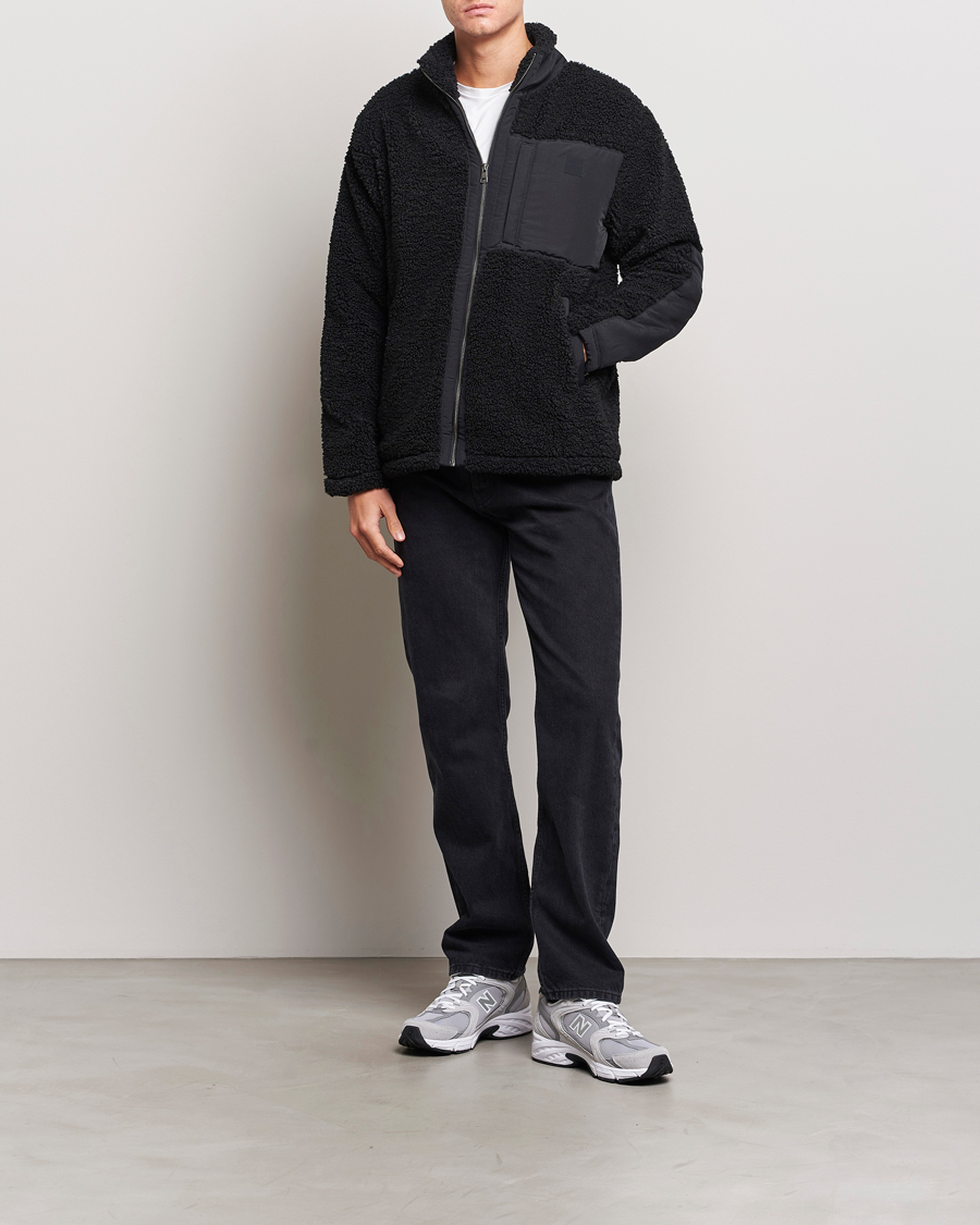 Homme | Pulls Et Tricots | GANT | Sherpa Fleece Full Zip Black