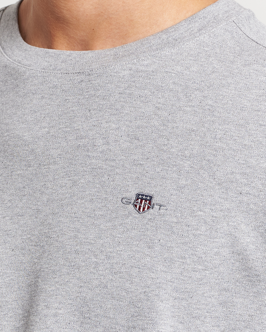 Homme | Peignoirs Et Pyjamas | GANT | Premium Loungewear Set Grey Melange