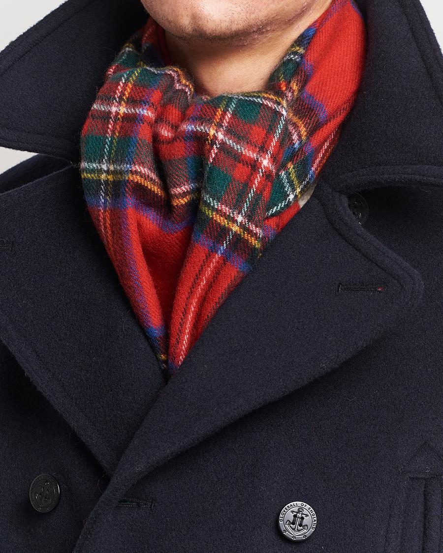 Homme | Accessoires | Gloverall | Lambswool Scarf Royal Stewart