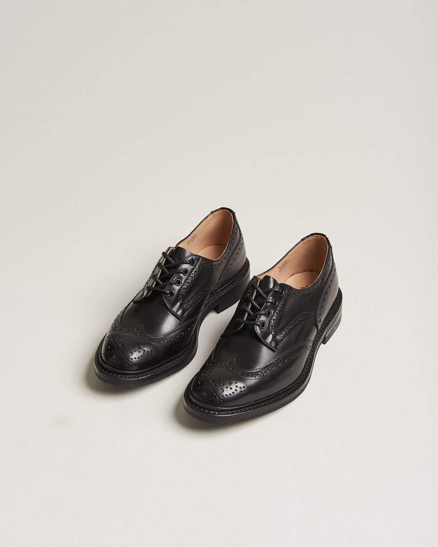 Homme |  | Tricker\'s | Bourton Country Brogues Black Calf